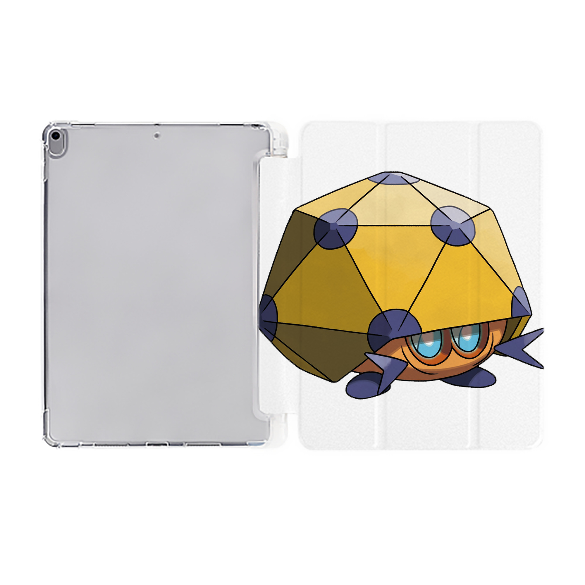 （画像用） ポケットモンスター Pokémon IPad ケース ペン収納付き 三つ折りスタンド PUレザー×シリコン 対応機種9.5/10.5/10.9インチ